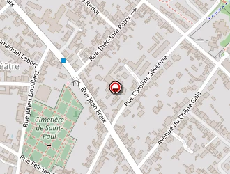 Carte de Chiron Paul à Rezé