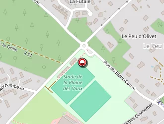 Carte de Plazar Manutention à Chinon