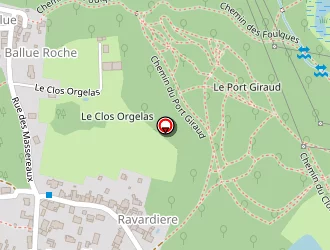 Carte de Capelle Claire à Bouguenais