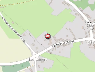 Carte de La Poste à Raveau