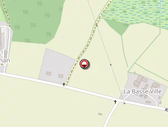 Carte de De La Basse Ville (gaec) à Rouans