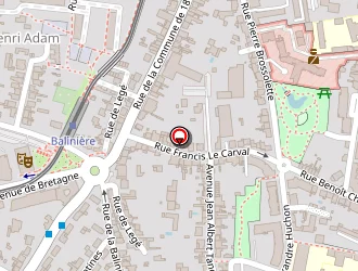 Carte de Sergic à Rezé