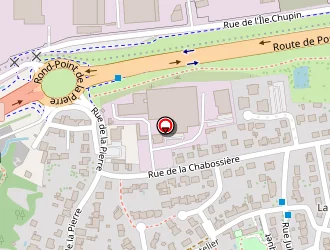 Carte de Les Viviers à Bouguenais