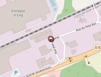 Carte de Garage Durand à Saint-vit