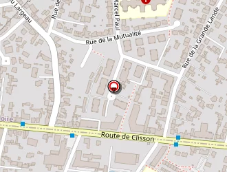 Carte de Groupe Scolaire Henri Lesage à Vertou