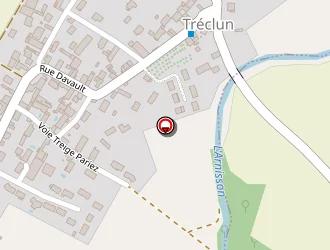 Carte de Corinne Esthétique à Tréclun