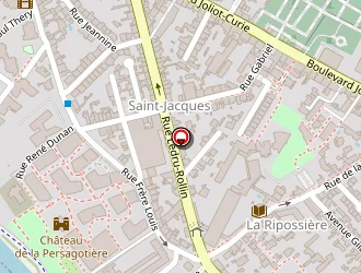 Carte de Debroise Mathieu à Nantes