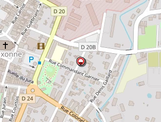 Carte de Demange à Auxonne