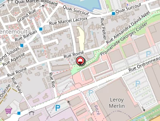 Carte de Hôtel Campanile à Rezé