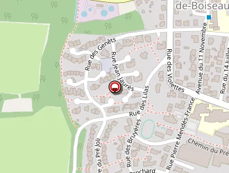 Carte de Auger Guy à Saint-jean-de-boiseau