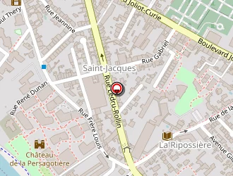 Carte de Saint Jacques Auto à Nantes