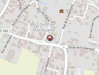 Carte de La Magnanerie Du Coudray à Coudray-macouard (le)