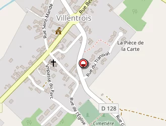 Carte de Smal Elisabeth à Villentrois