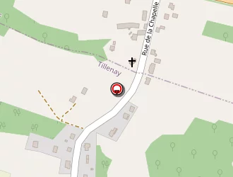 Carte de Moine Jacques à Tillenay