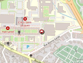 Carte de Institut Valérie à Nantes