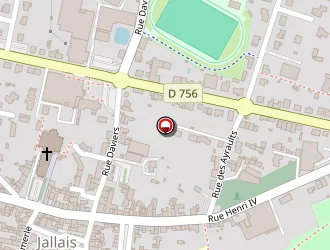 Carte de Garage Nadaud à Jallais