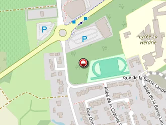 Carte de Lycée La Herdrie à Basse-goulaine