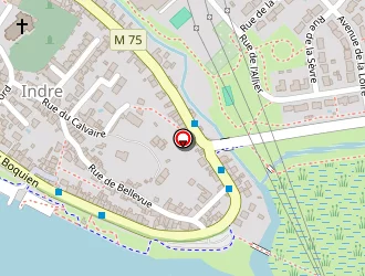 Carte de Blouet Béatrice à Indre