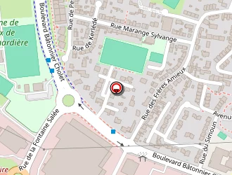 Carte de Aretec Ouest à Nantes