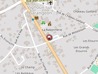 Carte de Lacoffrette Didier à Vignoux-sur-barangeon