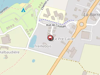 Carte de Camping De Coulvée à Chemillé