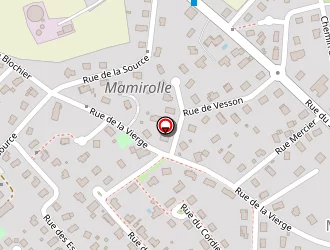 Carte de Commune De Mamirolle à Mamirolle