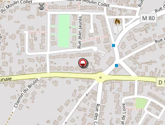 Carte de Sdp 44-clair De Baie à Pellerin (le)