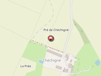 Carte de Ferme De Chechigne à Saint-georges-sur-layon
