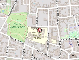 Carte de Ogec N-d Toutes Aides à Nantes