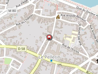 Carte de Goudy à Pellerin (le)