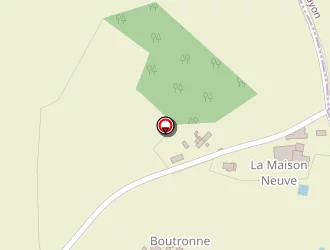 Carte de Dozlign à Montilliers