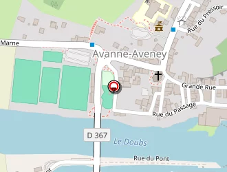 Carte de Lechevalier à Avanne-aveney