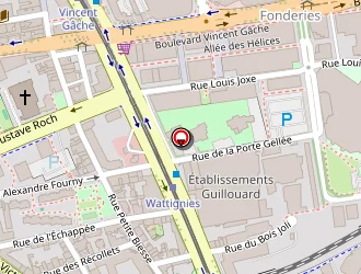 Carte de La Pagode à Nantes