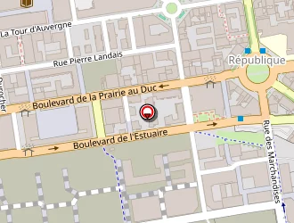 Carte de La Chaumière à Nantes