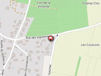 Carte de Chateau à Tigné