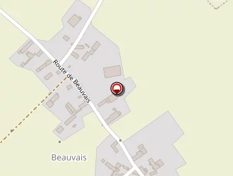 Carte de Beauvais à Tauxigny