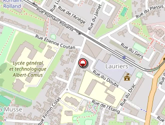 Carte de Jardin Frédéric à Nantes