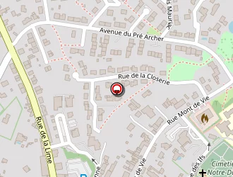 Carte de Pôle Emploi Beaupréau à Beaupréau