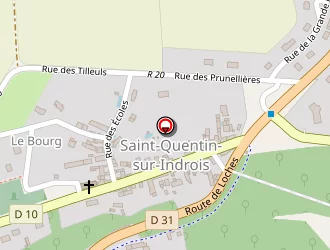 Carte de Les Experts Du Sol à Saint-quentin-sur-indrois