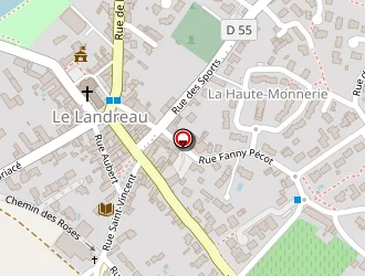 Carte de Auto Ecole Loire-divatte à Landreau (le)