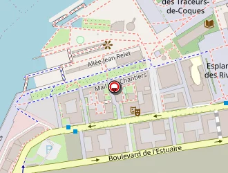 Carte de Talend à Nantes