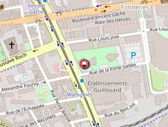 Carte de Berga Yacine à Nantes