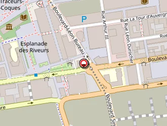 Carte de Association Trempolino à Nantes