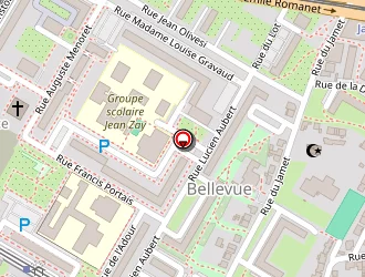 Carte de Lycée Albert Camus à Nantes