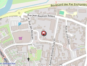 Carte de Moreira Services à Saint-sébastien-sur-loire