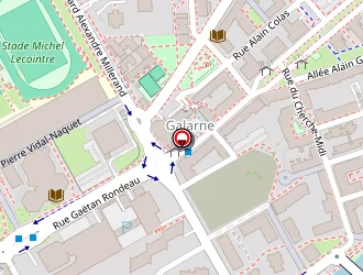 Carte de Ecole Publique Elementaire Louise Michel à Nantes