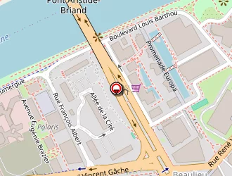 Carte de Quiksilver à Nantes