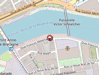 Carte de Experteam Conseils à Nantes