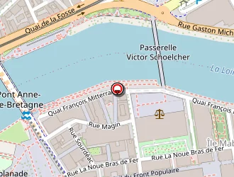 Carte de Atlantique Pilotage Coordination à Nantes