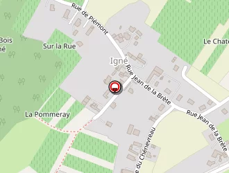 Carte de Masse Transports à Cizay-la-madeleine